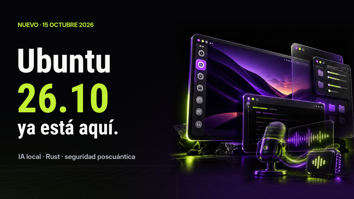 Ubuntu 26.10: IA local, Rust y novedades para developers
