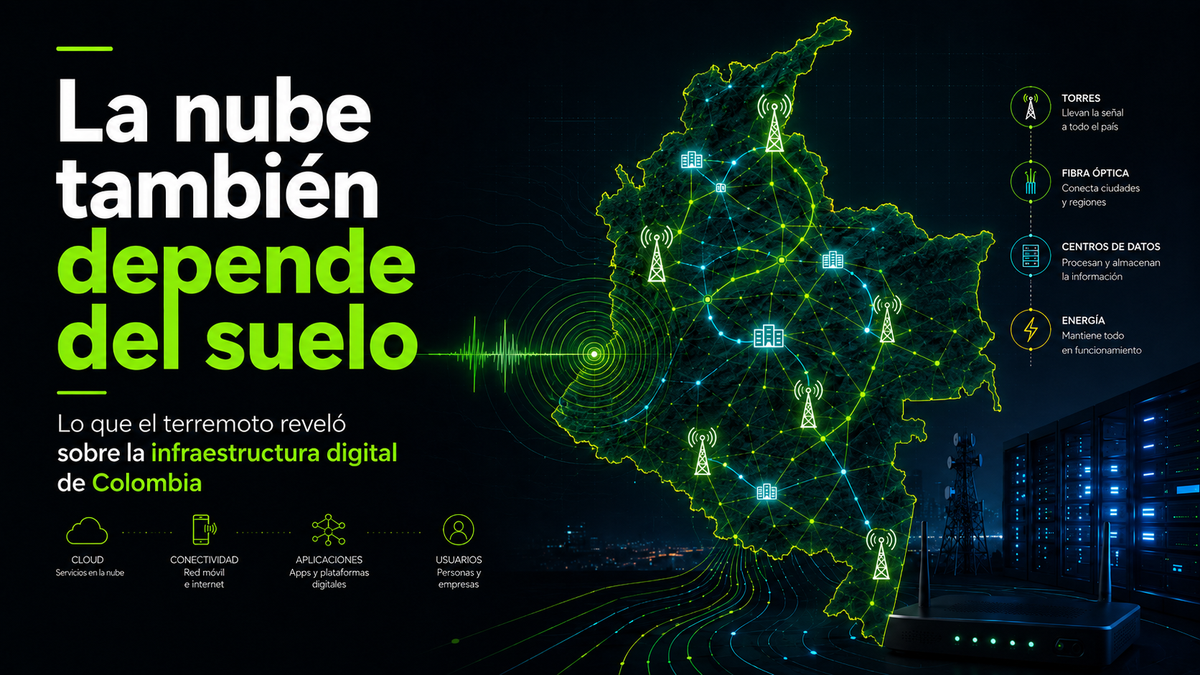 Terremoto en Colombia: cómo afectó la infraestructura digital